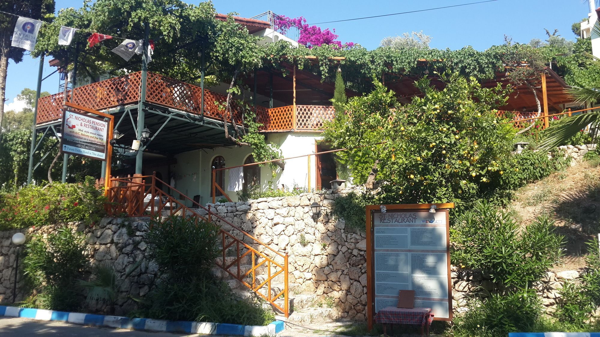St. Nicholas Pension Patara Eksteriør bilde